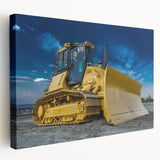 Large acrylic print of a vintage car in muted earth tones, ideal for kitchen wall art.