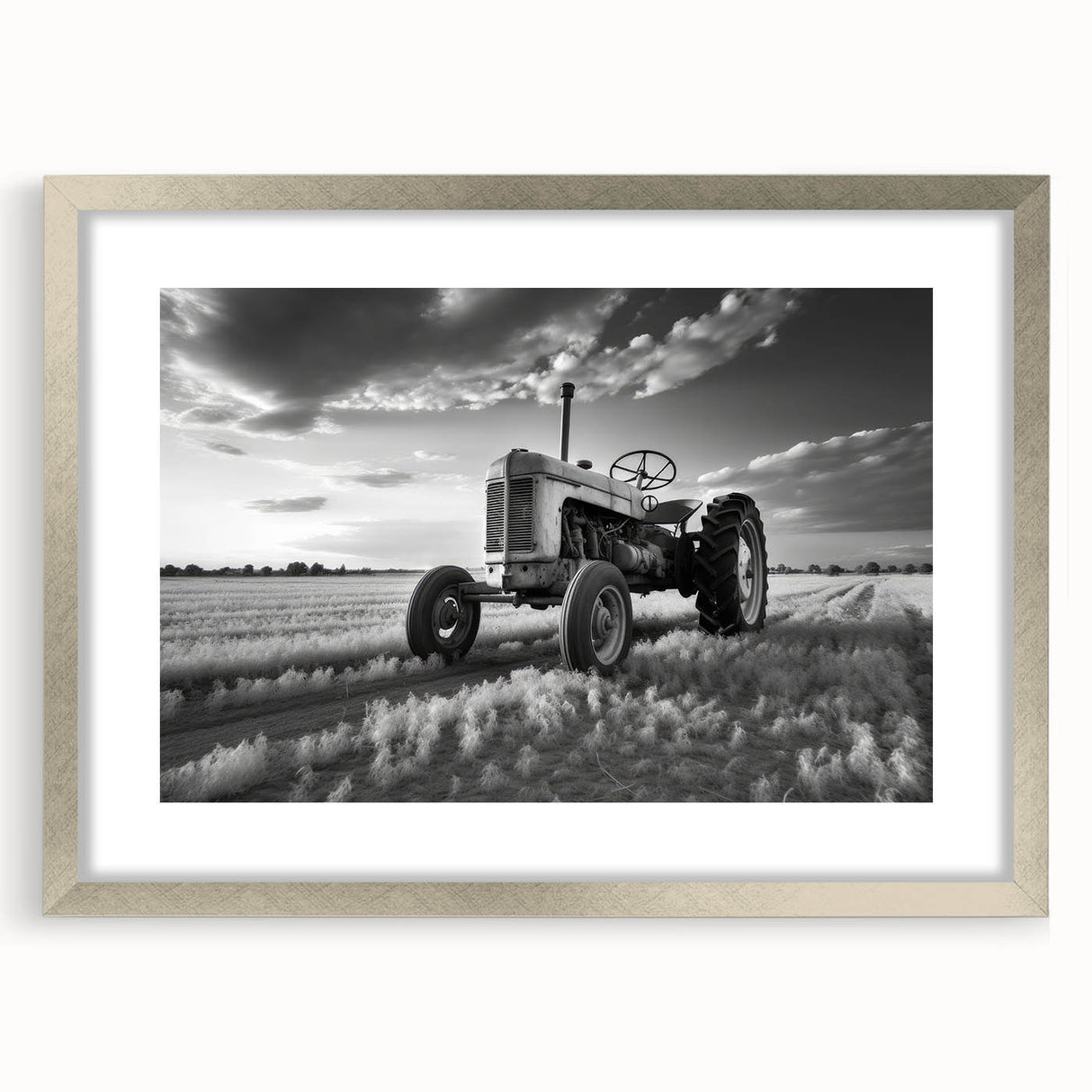 Textured abstract art print in muted earth tones on canvas, suitable for bedroom ambiance.