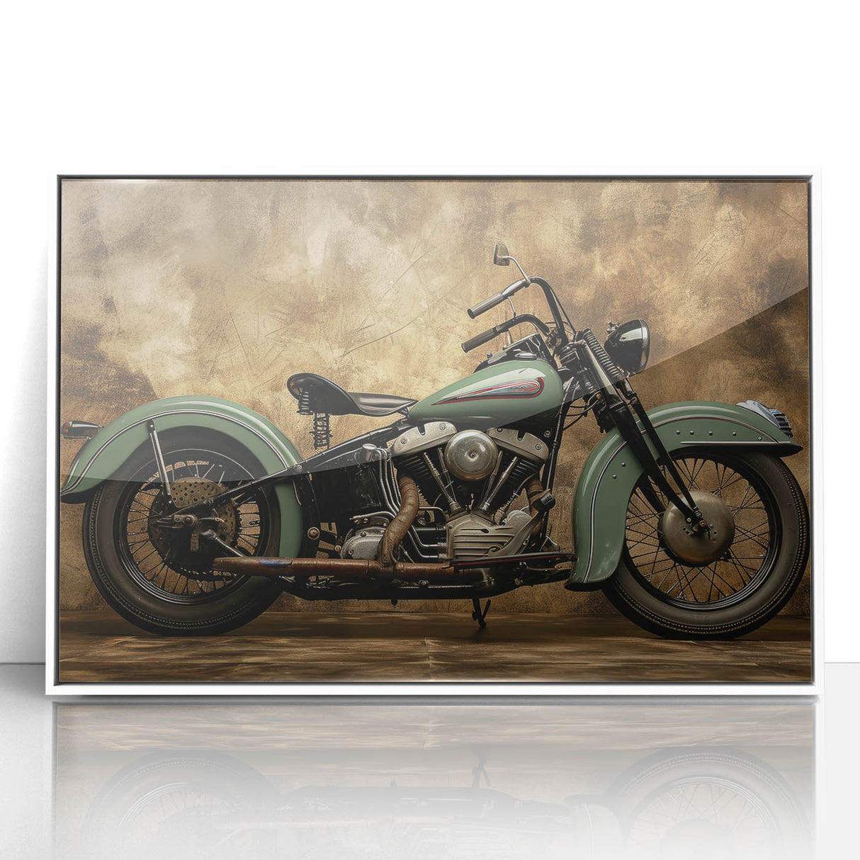 Art deco poster featuring a stylized vintage car in pastel blue and pink tones, ideal for nursery wall art.