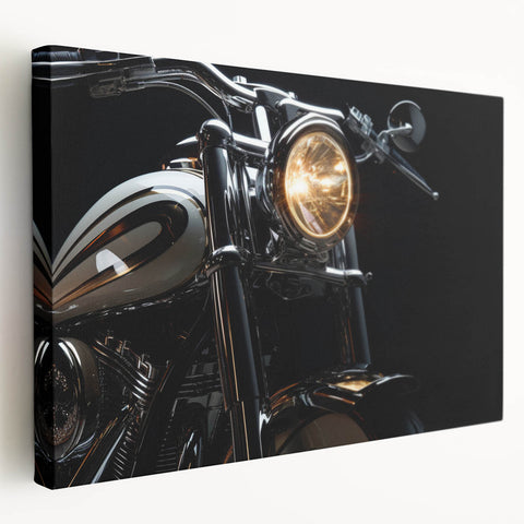 Large acrylic print of a vintage car in muted sepia tones, suitable for kitchen wall decor.