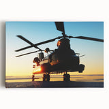 Black and white large art print of assorted kitchen utensils on canvas, ideal for kitchen wall decor.