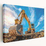 Large acrylic print of a vintage car in muted gray and blue tones, ideal for kitchen wall art.