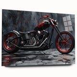 Large abstract wall art in vibrant blue and gold tones on canvas, suitable for bedroom or dining room decor.