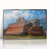 Mid-century modernist art print featuring geometric shapes in pastel colors, ideal for nursery wall decor.