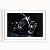 Abstract art print featuring swirling blue and grey tones on canvas, suitable for bedroom or dining room decor.