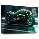 Large abstract wall art in vibrant blue and gold tones on canvas, ideal for bedroom or dining room decor.