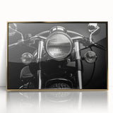 Mid-century modernist art print featuring vibrant geometric shapes on canvas, suitable for nursery wall decor.