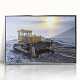 Mid-century modernist art poster featuring geometric shapes in pastel shades, ideal for nursery wall art.