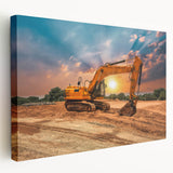 Large acrylic print of a vintage car in muted sepia tones, ideal for kitchen wall art.