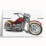 Large black and white acrylic print of a vintage car, ideal for kitchen wall art or bedroom decor.