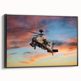 Black and white vintage poster art of a landscape, printed on canvas, suitable for bedroom wall decor.