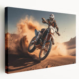 Large canvas print of a vintage car in muted red and cream tones, suitable for kitchen wall art.