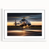 Abstract art print featuring swirling blue and gray tones on canvas, suitable for bedroom or dining room decor.