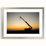 Textured abstract art print in muted earth tones on canvas, suitable for bedroom wall decor.