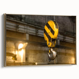 Landscape painting of a vintage car in black and white tones on canvas, ideal for bedroom wall art.