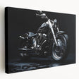 Large acrylic print of a vintage car in muted earth tones, ideal for kitchen wall art.