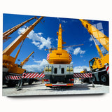 Large abstract wall art featuring swirling blues and greens on canvas, suitable for bedroom or dining room decor.