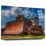 Large abstract wall art featuring swirling blue and grey tones on canvas, ideal for bedroom or dining room decor.