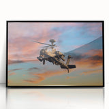 Large abstract wall art in vibrant orange and teal, acrylic print, ideal for modern living room decor.