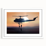 Abstract art print featuring swirling blue and gray tones on canvas, suitable for bedroom or dining room decor.