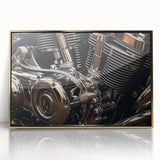 Mid-century modernist art featuring a whimsical animal parade in soft pastel shades on large canvas.