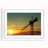 Abstract art print featuring swirling blue and green tones on canvas, ideal for modern bedroom or dining room decor.