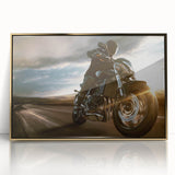 Mid-century modernist art print featuring geometric shapes in muted tones on canvas, ideal for nursery wall decor.