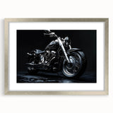 Textured abstract art print in muted gray and blue tones on rolled canvas, ideal for modern bedroom ambiance.