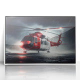 Mid-century modernist art poster featuring geometric shapes in muted earth tones, ideal for nursery wall decor.