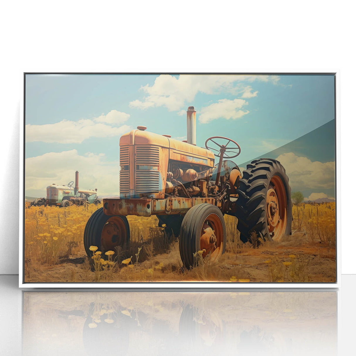 Art deco poster featuring a streamlined vintage car in muted metallic tones on a rolled canvas, ideal for nursery wall decor.