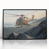 Large abstract wall art in mid-century modernist style, featuring dynamic shapes in muted earth tones on canvas.