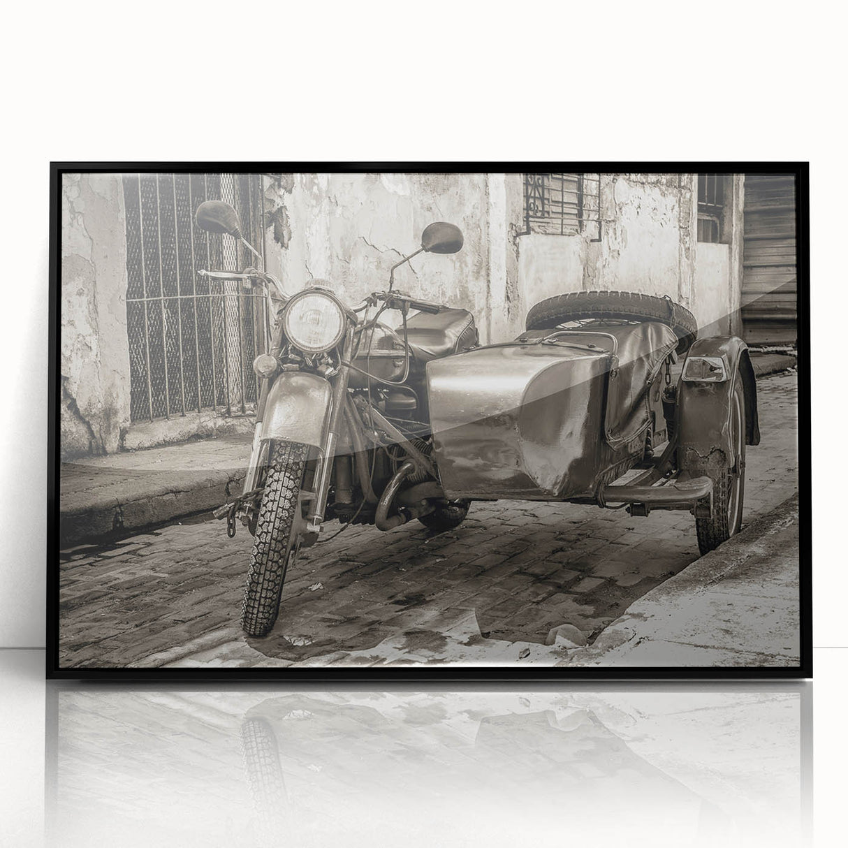 Large abstract wall art featuring geometric shapes in muted earth tones on canvas, ideal for modern living room decor.