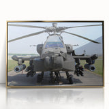 Mid-century modernist art print of abstract shapes in muted earth tones on canvas, suitable for modern nursery wall decor.