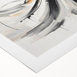 Abstract figurative wall art on rolled canvas showcasing vibrant colors and dynamic shapes, ideal for modern home decor and artistic expression.