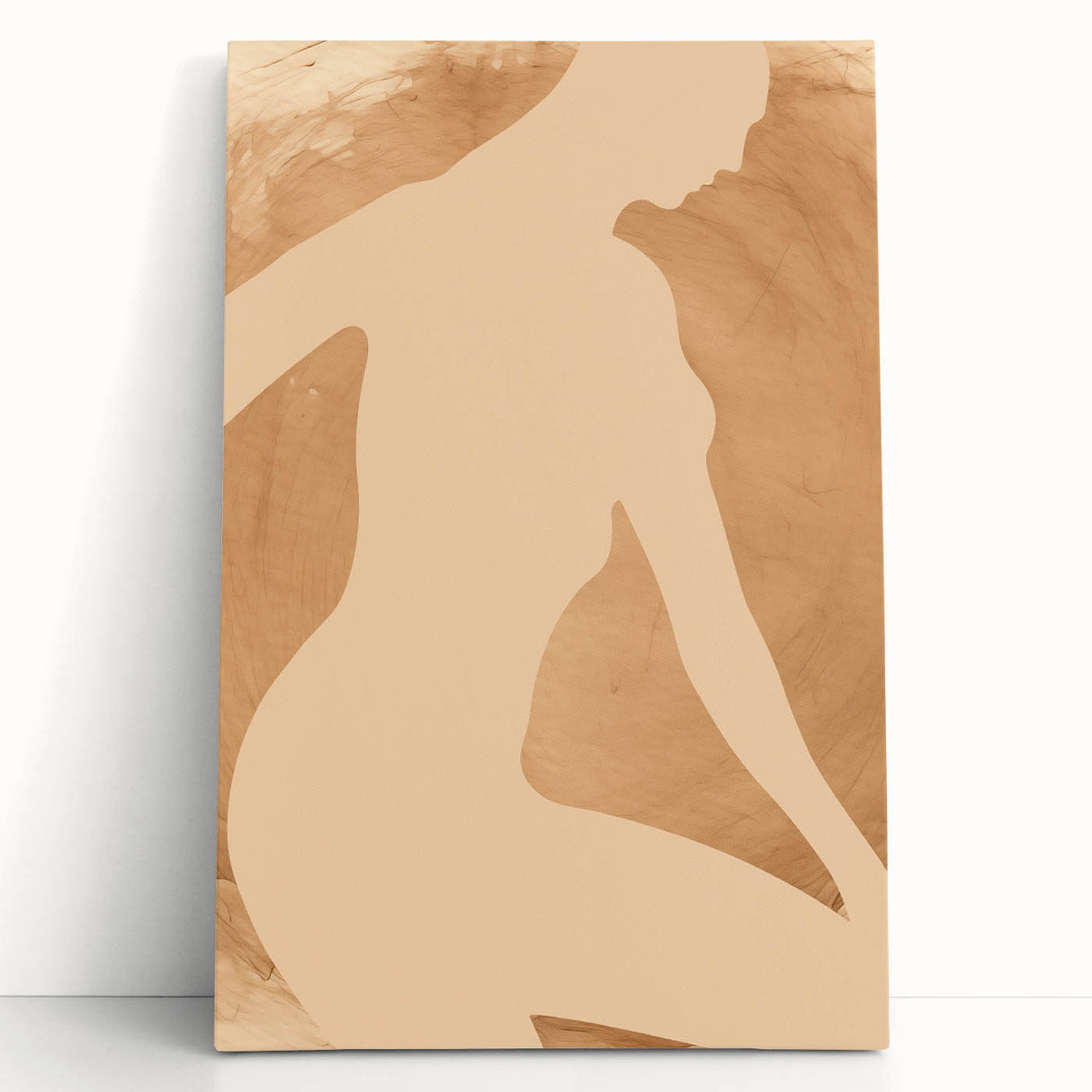 Abstract figurative wall art collection on stretched canvas, showcasing vibrant colors and dynamic shapes that evoke emotion and creativity.