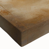 Close-up of stretched canvas wall art showcasing an abstract figurative design with vibrant colors and intricate textures, ideal for modern decor.