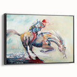 Framed black abstract figurative wall art showcasing dynamic shapes and lines, set against a modern interior backdrop for stylish decor.