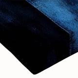 Close-up of abstract figurative wall art on stretched canvas, showcasing vibrant colors and intricate details ideal for modern decor.