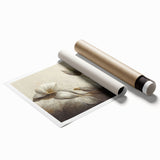 Vibrant abstract floral wall art print showcasing colorful blooms in a modern design, ideal for enhancing home decor aesthetics.