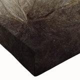 Close-up of vibrant abstract floral wall art on stretched canvas, showcasing rich colors and intricate brush strokes ideal for modern decor.