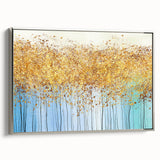Framed abstract floral wall art featuring vibrant colors and intricate designs, showcased in a sleek silver frame, ideal for modern decor.