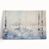 Abstract landscape wall art collection showcasing vibrant colors and fluid shapes on stretched canvas, ideal for modern home decor.