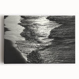 Vibrant abstract landscape wall art design on stretched canvas, showcasing rich colors and fluid shapes, perfect for modern home decor.