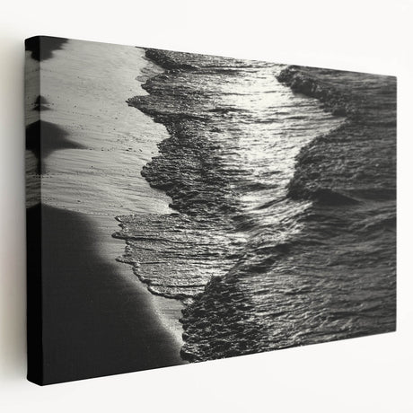 Stretched canvas artwork showcasing an abstract landscape design in vibrant hues, ideal for modern home decor and artistic interiors.