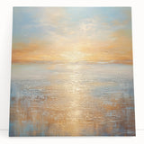 Abstract landscape wall art collection featuring vibrant colors and textured brushstrokes on stretched canvas, designed for modern decor.