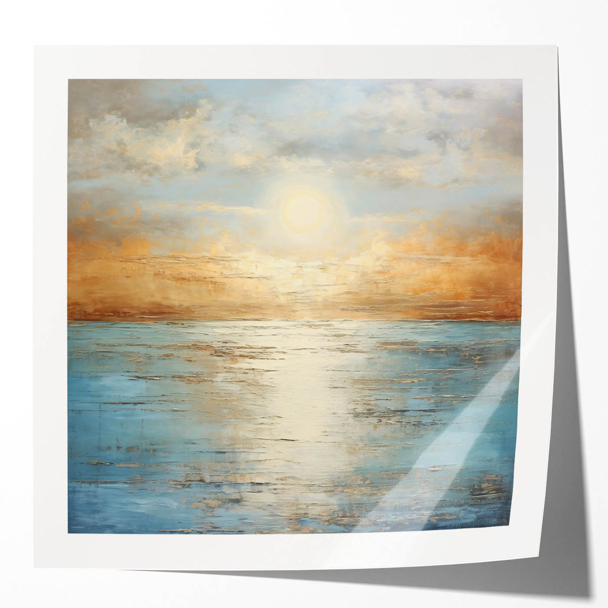 Abstract landscape wall art collection showcasing vibrant colors and fluid shapes, ideal for modern home decor or office spaces.