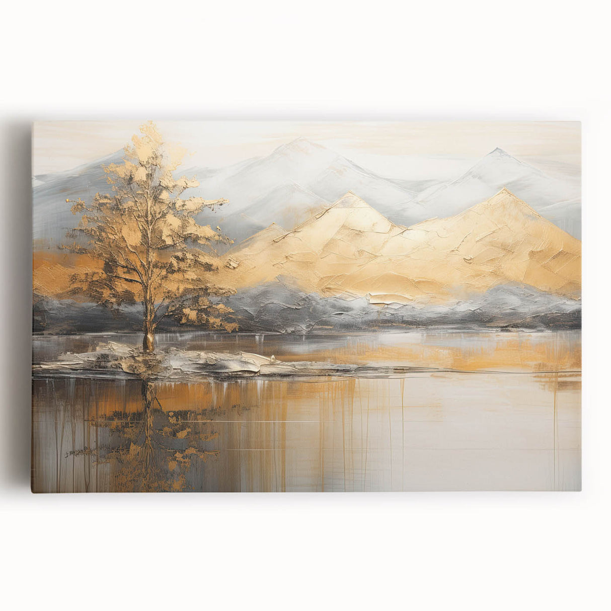 Abstract landscape canvas wall art collection showcasing vibrant colors and fluid shapes, perfect for modern home decor and artistic ambiance.