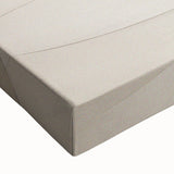 Close-up of a stretched canvas featuring a vibrant abstract minimalist design with bold colors and geometric shapes, perfect for modern home decor and art enthusiasts.