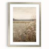 Abstract minimalist wall art collection featuring a sleek silver frame with matting, showcasing a contemporary design that enhances modern decor. Perfect for stylish interiors.