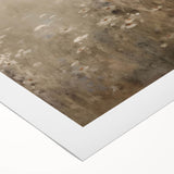 Abstract minimalist wall art design showcasing soft pastel colors and geometric shapes on rolled canvas, ideal for modern home decor. Perfect for enhancing living spaces.